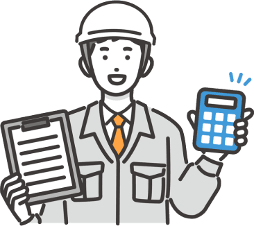 料金についてご案内する電気・空調工事業者様